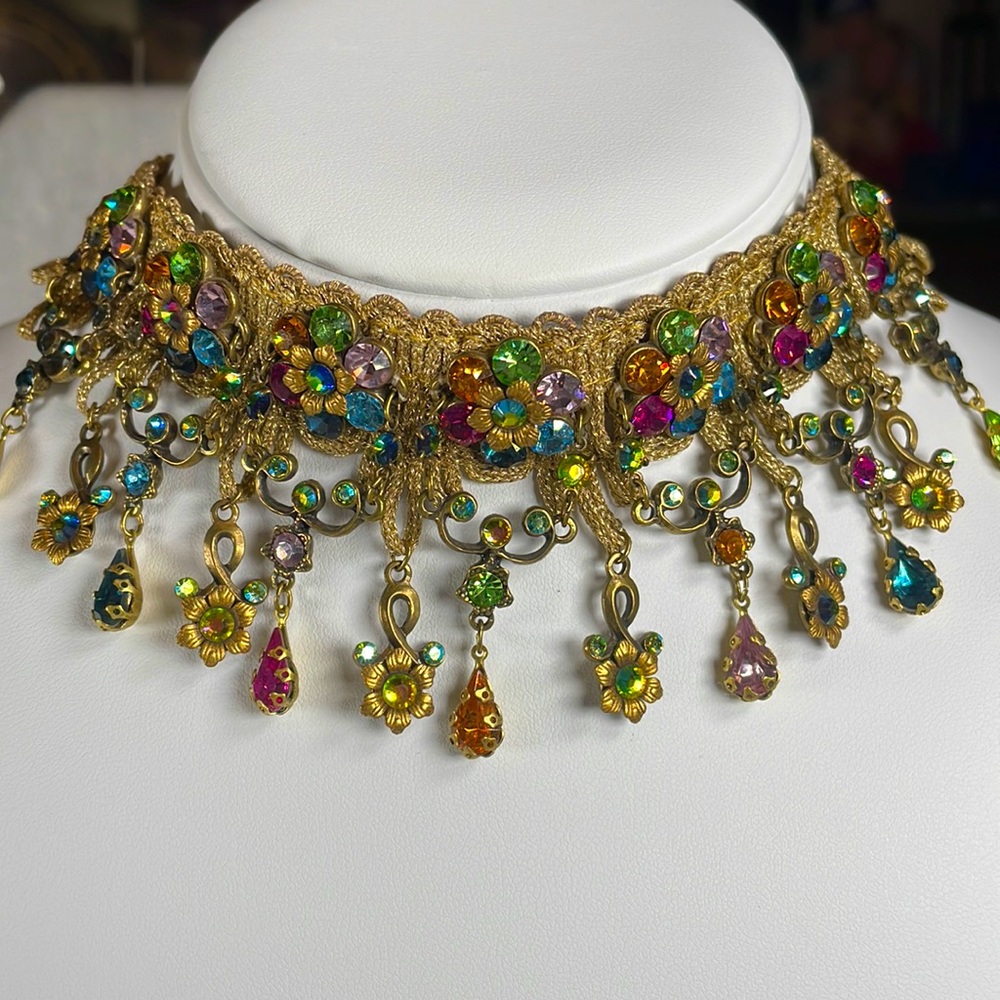 Michal Negrin Vintage Style Choker